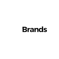 our brands logo on a black background